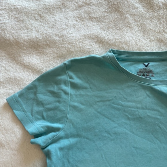 Vita Classic Crewneck Tee - Turquoise Size M - Picture 3 of 3